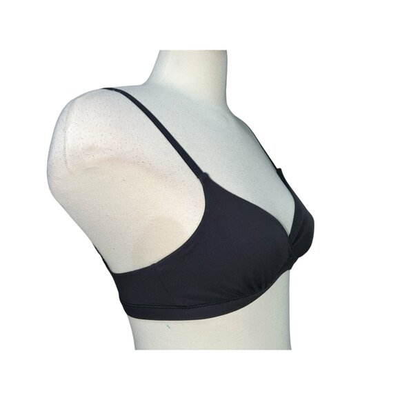Halara High Stretch Cross Front Lounge Underwear Bra Sz XS Womens Black - Picture 9 of 13